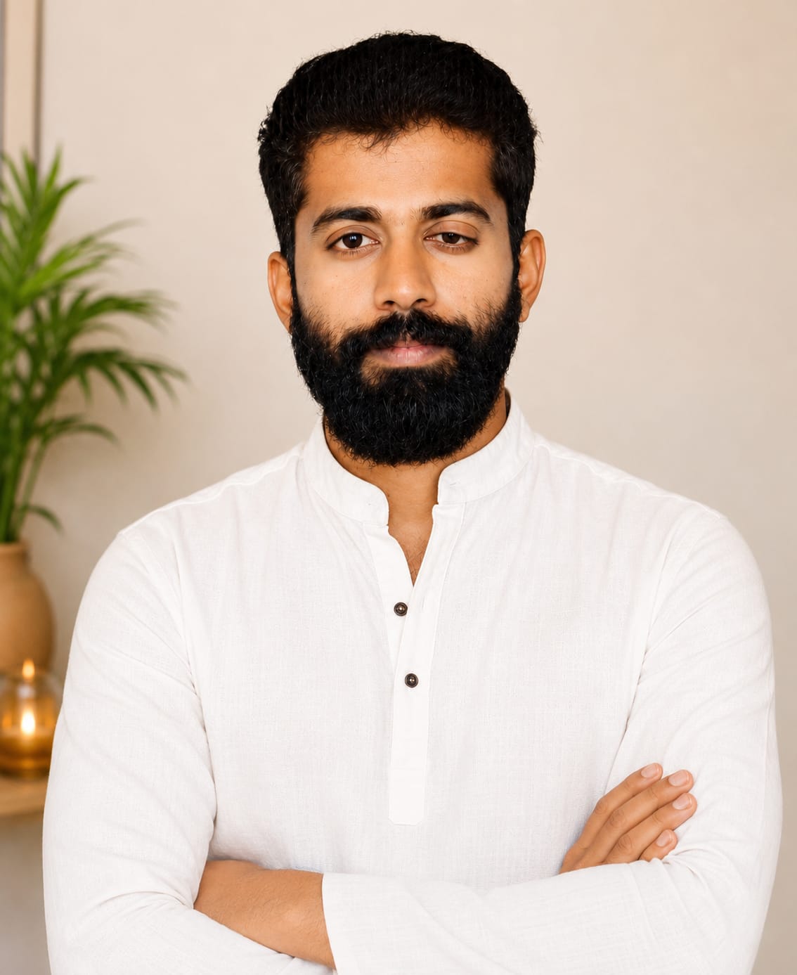 Deepak K. Raghavan, Yoga Educator and Founder of Poorvika Ayurvedic and Yoga Wellness Centre